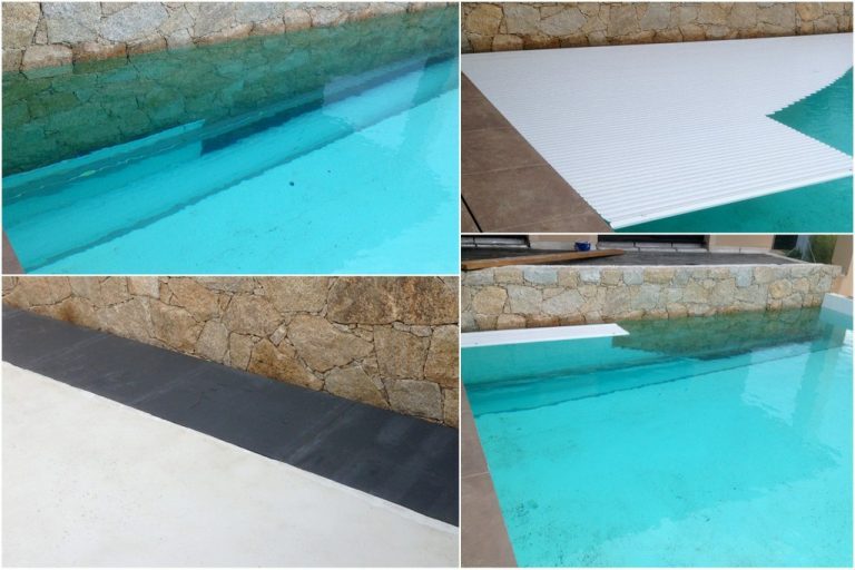 Volet De Piscine Avec Lames Polycarbonates