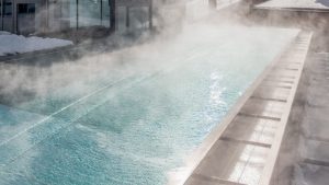 chauffage piscine rime avec rideau de piscine