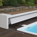 rideau de piscine mobile